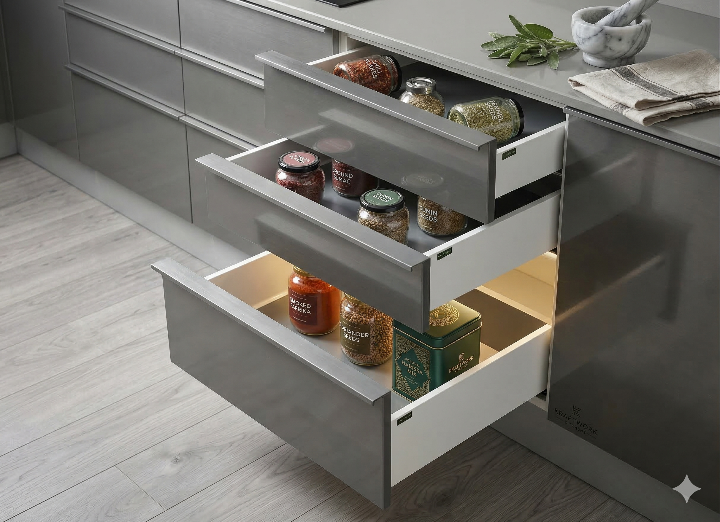 SLIM TENDOM BOX GRAY COLOUR